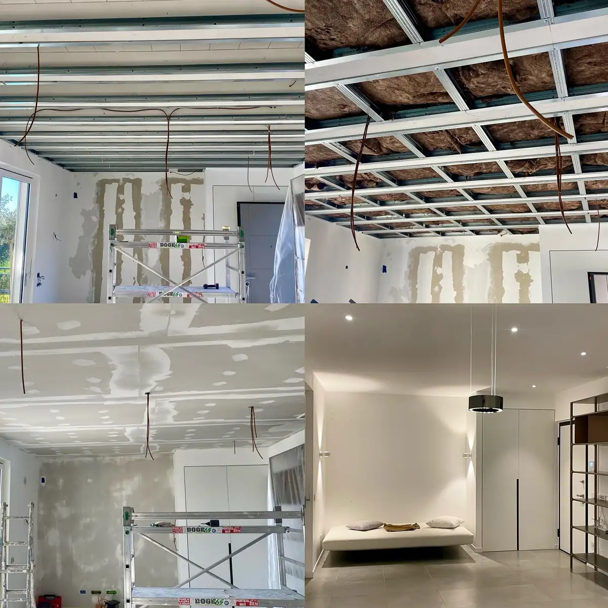 Deckendämmung und Trockenbau in Gardone Riviera